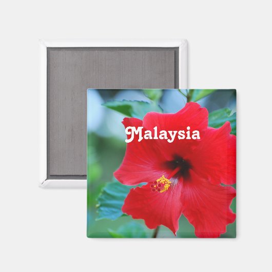 Maleisië Magneet (Voorkant / Achterkant)