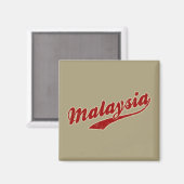 Maleisië Magneet (Voorkant / Achterkant)