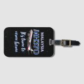 Maleisië MH370 Het is tijd om naar huis te komen Bagagelabel (Voorkant (horizontaal))