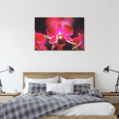 Maleisië, Orchidee Canvas Afdruk (Insitu (Slaapkamer))