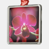 Maleisië, Orchidee Metalen Ornament (Links)