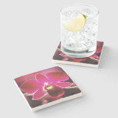 Maleisië, Orchidee Stenen Onderzetter (Zijkant)