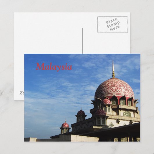 Maleisië Palace Briefkaart (Voorkant / Achterkant)