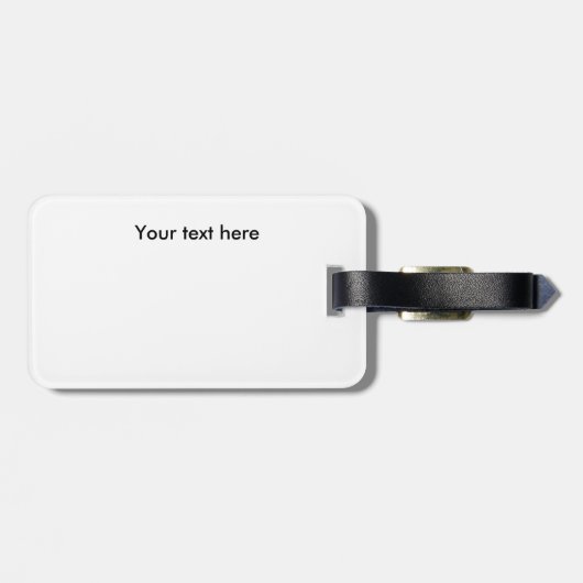 Maleisië Petronas Tower Skyline Bagagelabel (Achterkant horizontaal)