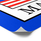 Maleisië Poster (Hoek)