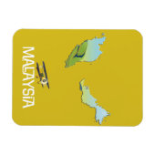 Maleisië Reisplattegrond Magneet (Horizontaal)