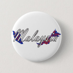 Maleisië Ronde Button 5,7 Cm