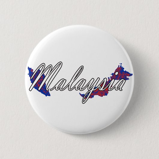 Maleisië Ronde Button 5,7 Cm (Voorkant)
