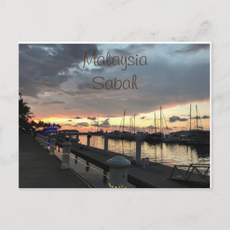 Maleisië - Sabah - Kota Kinabalu Briefkaart