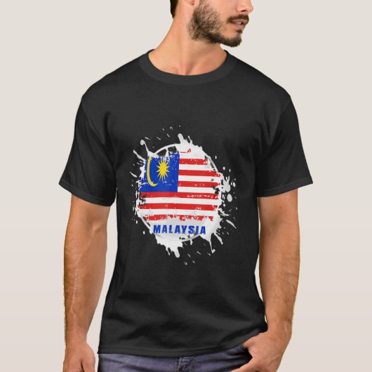 Maleisië Splash T-shirt (Voorkant)