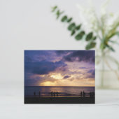 Maleisië Sunset Briefkaart (Staand voorkant)