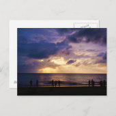 Maleisië Sunset Briefkaart (Voorkant / Achterkant)