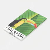 Maleisië Toekan reisposter Post-it® Notes (Schuin)