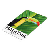 Maleisië Toucan-reisposter Magneet (Linkerzijde)