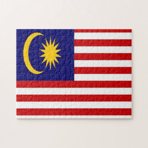 Maleisië - vlag - legpuzzel