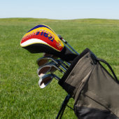 Maleisië - Vlag Prachtige Patriotic Golfheadcover (Insitu)