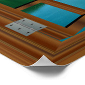 Maleisië Zeilboot 🍂 Nep Raamwerk Poster (Hoek)