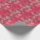 Maleisisch Indonesisch batik kunstpatroon Cadeaupapier (Hoek)