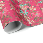 Maleisisch Indonesisch batik kunstpatroon Cadeaupapier (Rol Hoek)