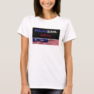 Maleisische amal-vrouwen t-shirt