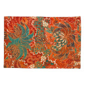 Maleisische batik: mooi kunstpatroon. kussensloop (Achterkant)