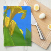 Maleisische blauwe klipper vlinders op Canna King Theedoek (Quarter Fold)