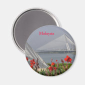 Maleisische brugmagneet magneet (Voorkant / Achterkant)