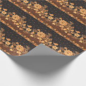 Maleisische Indonesische batik kunst schoonheid Cadeaupapier (Hoek)