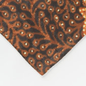 Maleisische Indonesische batik kunst schoonheid Fleece Deken (Hoek)