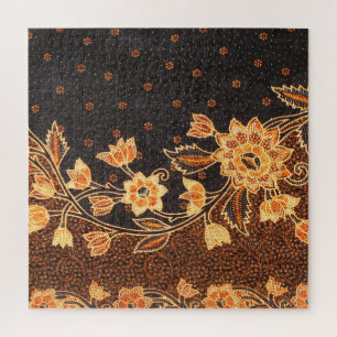 Maleisische Indonesische batik kunst schoonheid Legpuzzel