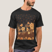 Maleisische Indonesische batik kunst schoonheid T-shirt (Voorkant)