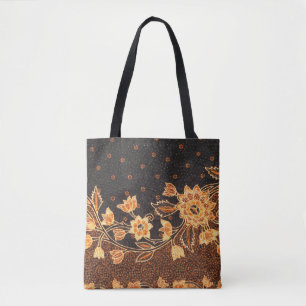 Maleisische Indonesische batik kunst schoonheid Tote Bag