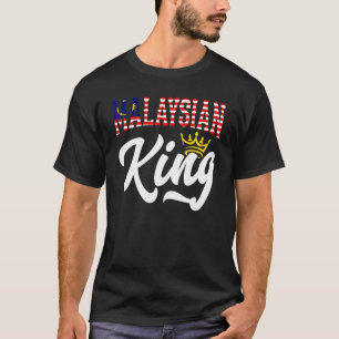 Maleisische koning Maleisië Maleisische vlag_1 T-shirt