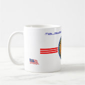 Maleisische luchtmachtpatch. koffiemok (Links)