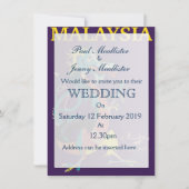 Maleisische reisposter in de stijl van Dragon Kaart (Voorkant)