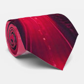 Maleisische Sunset Mountain Scene Stropdas (Opgerold)