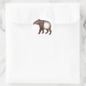 Maleisische tapir / Aziatische tapir - Stickers (Tas)