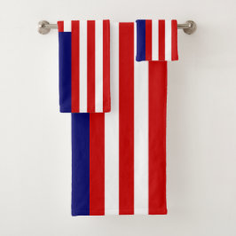 Maleisische vlag bad handdoek