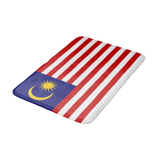 Maleisische vlag badmat (Gekanteld)