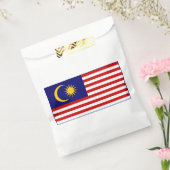 Maleisische vlag bedankzakje (Gezegeld)