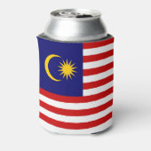 Maleisische vlag blikjeskoeler (Blikje Achterkant)