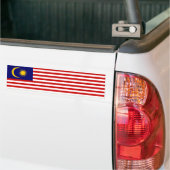 Maleisische vlag bumpersticker (Op Truck)