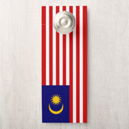 Maleisische vlag deurhanger