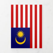 Maleisische vlag drieluik kaart (Cover)