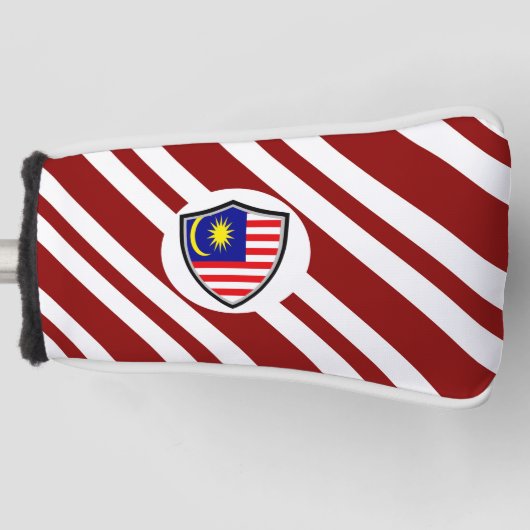 Maleisische vlag golfheadcover (Voorkant)