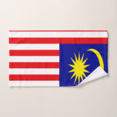 Maleisische vlag handdoek (Handdoek)