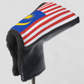 Maleisische vlag Jalur Gemilang Golfheadcover (3/4 voorkant)