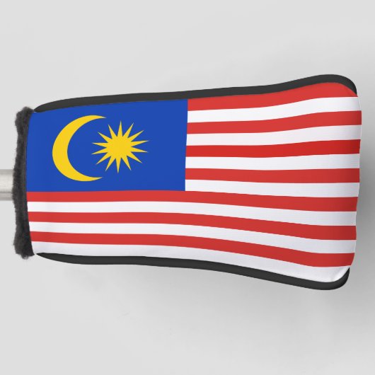 Maleisische vlag Jalur Gemilang Golfheadcover (Voorkant)