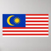 Maleisische vlag Jalur Gemilang Poster (Voorkant)