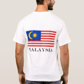 Maleisische vlag Jalur Gemilang T-shirt (Achterkant)